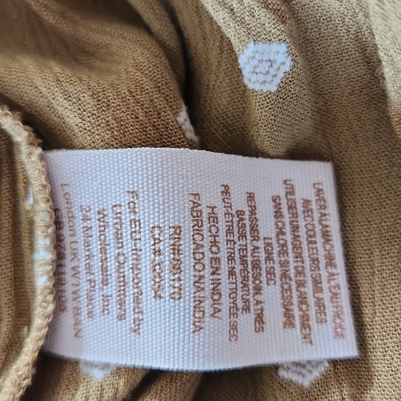 NWOT...FYree People Bohemian Olive Green Wide-Leg Pants - Picture 12 of 15